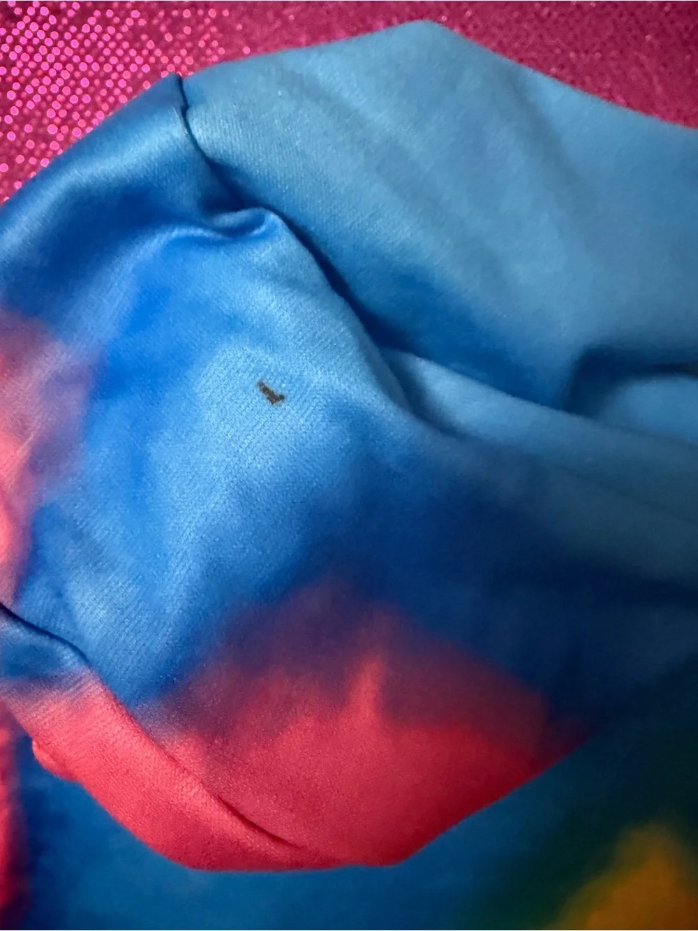🆕💜 I Am Kenough Tie Dye Hoodie Pink Blue Yellow Pullover Kangaroo Pocket Size M - Picture 8 of 11